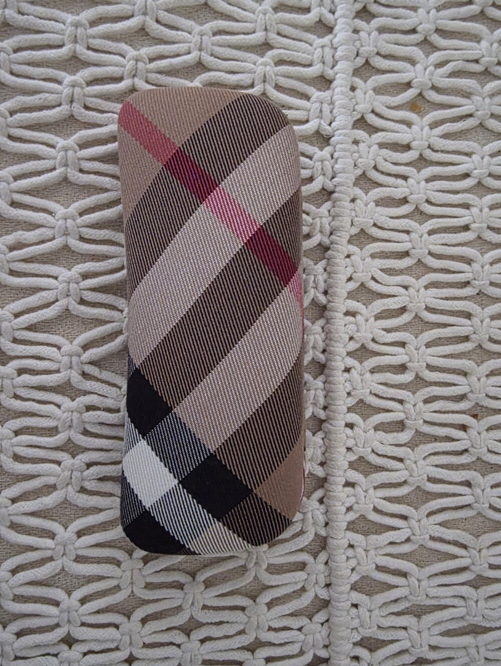 Burberry Novacheck Hardcase Eyeglass Case